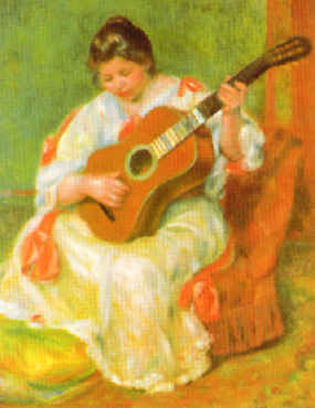 Woman with Guitar